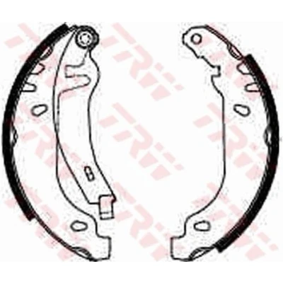 Bilde av TRW GS8211 Bremsesko 180 42 BENDIX RENAULT: CLIO 1