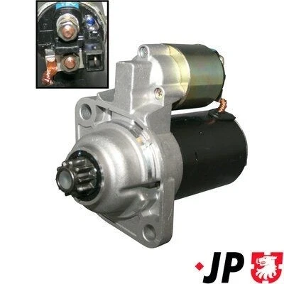 Bilde av JP GROUP 1190301200 Starter 12 1,1 10 VOLKSWAGEN: Golf 4, New Beetle Cabrio, Bora Sedan, AUDI: TT Coupé, A3 Hatchback