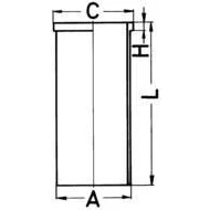 Bilde av KOLBENSCHMIDT 89453110 Sylinderhylse 108