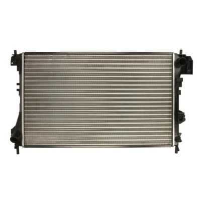 Bilde av THERMOTEC D7X026TT Radiator Aluminium, plast for kjøretøy med luftkondisjonering 415 650 32 Manuel girkasse Kjøleribber satt sammen mekanisk