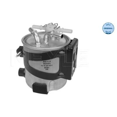 Bilde av MEYLE 16 14 323 0011 Drivstoffilter uten tilkoplingspunkt for vannsensor, ledningsfilter RENAULT: GRAND SCENIC 3, MEGANE 2 Kombi,