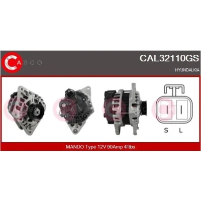 Bilde av CASCO CAL15127AS Dynamo 12V 150A BMW: 5 Sedan, Touring, 7, OPEL: Omega B Caravan, LAND ROVER: Range Rover 3