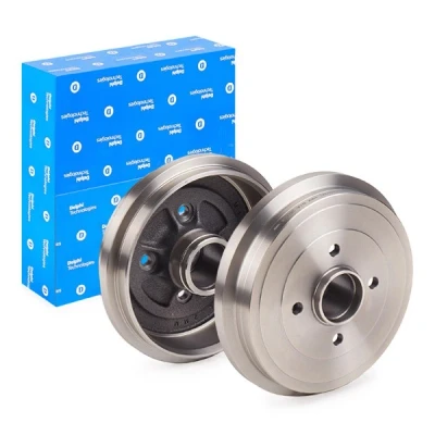 Bilde av DELPHI BF574 Bremsetrommel uten ABS sensorring, hjullager, lager 244 NISSAN: MICRA 4