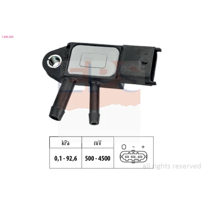 Bilde av EPS 1.993.292 Sensorer uten tilkoblingsrør Made in Italy OE Equivalent OPEL: Zafira B