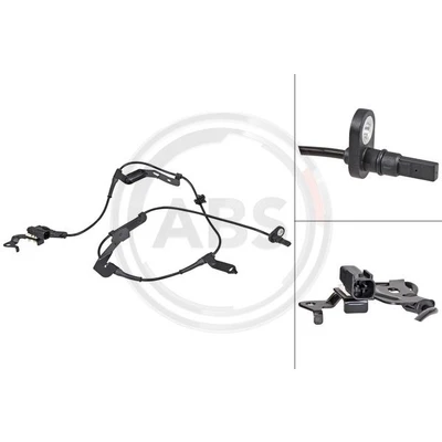 Bilde av A.B.S. 31965 ABS sensor aktiv 1100 svart FORD: Ranger Mk3