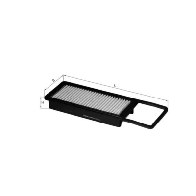Bilde av MAHLE ORIGINAL LX 1993 Luftfilter 40,5 109 332,0, 332,0 Filterinnsats HONDA: Jazz 2