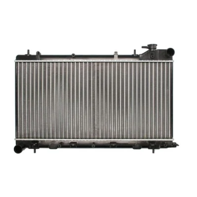 Bilde av THERMOTEC D77010TT Radiator Aluminium, plast for kjøretøy med/uten klimaanlegg 340 688 23 Manuel girkasse Kjøleribber satt sammen mekanisk