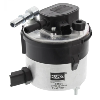 Bilde av MAPCO 63630 Drivstoffilter ledningsfilter 10 VOLVO: V70 3, V50, C30, FORD: Focus 2 Kombi, FIESTA 6, 2, MAZDA: 3 Hatchback, Sedan