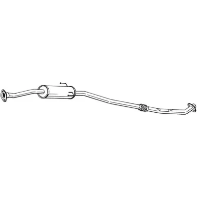 Bilde av Midtre eksospotte BOSAL 289 415