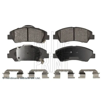 Bilde av BLUE PRINT ADBP420143 Bremseklosser framaksel med akustisk slitasjevarsel antihyle blikk festefjær holder HYUNDAI: i10 II Hatchback