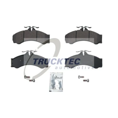 Bilde av TRUCKTEC AUTOMOTIVE 02.35.083 Bremseklosser framaksel MERCEDES BENZ: Sprinter 3 T Minibuss, Flatvogn lastebil/Chassis, 4 Van