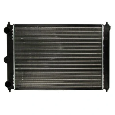 Bilde av THERMOTEC D7W051TT Radiator Aluminium, plast for kjøretøy uten luftkondisjonering 322 430 34 Manuel girkasse Kjøleribber satt sammen mekanisk