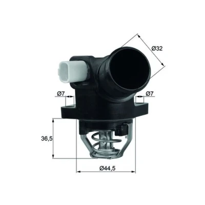 Bilde av MAHLE ORIGINAL TM 32 103 Termostat med tetning CITROËN: C3 I Hatchback