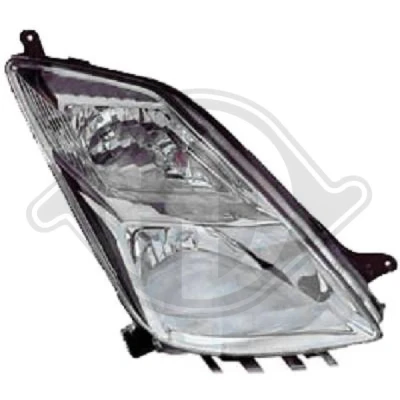 Bilde av DIEDERICHS 6635080 Frontlykter høyre H4 TOYOTA: Prius II Liftback