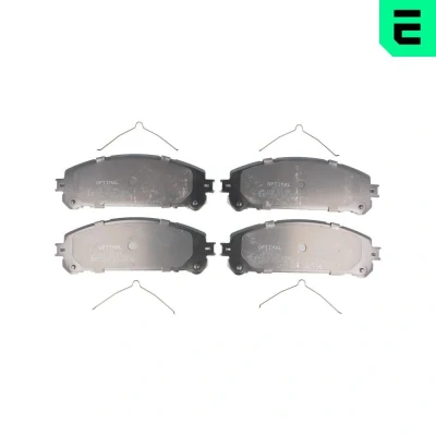 Bilde av OPTIMAL BP 12721 Bremseklosser framaksel med tilbehør TOYOTA: RAV4 IV SUV, V, LEXUS: RX III, NX