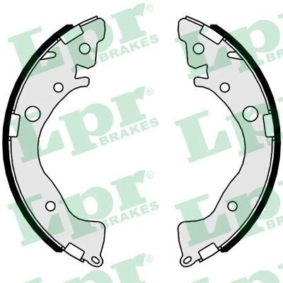 Bilde av Bremsesko sett, Bakaksel, honda civic hatchback viii, sedan jazz iii, iv, 43153SNAA01, 43153SNAA02