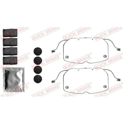 Bilde av QUICK BRAKE 109 1792 Tibehørsett, skivebremse belegg BMW: X5