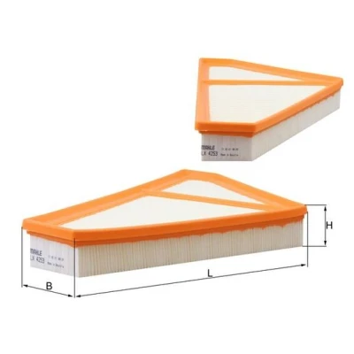 Bilde av MAHLE ORIGINAL LX 4253 Luftfilter 50,3 230 357,0 Filterinnsats