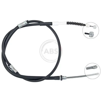 Bilde av Kabel, parkeringsbremse, Høyre bak, toyota corolla compact, liftback, 46420 02050, 4642012710