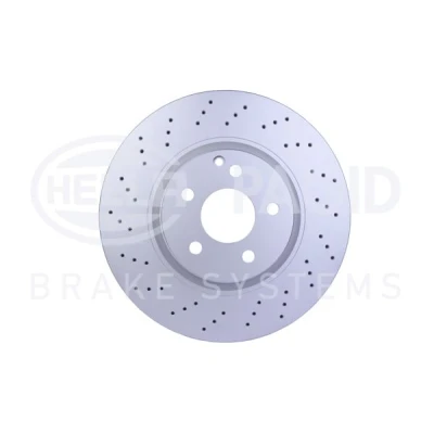 Bilde av HELLA PRO 8DD 355 115 011 Bremseskiver 335 32 05/06 112 innvendig ventilert, hullet belagt uten hjulfestebolt, hjulnav