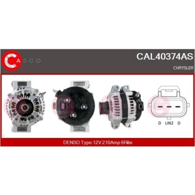 Bilde av CASCO CAL25114AS Dynamo 12V 67A