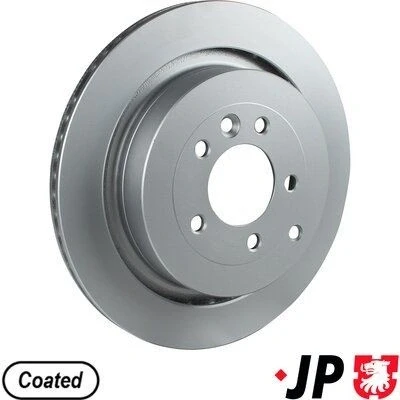 Bilde av JP GROUP 3763101300 Bremseskiver bakaksel 350 20 5 ventilert belagt LAND ROVER: Range Rover Sport, Discovery 4, 3