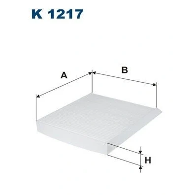 Bilde av FILTRON K 1217 Kupéfilter Partikkelfilter 222 200 30 SUBARU: Forester II, NISSAN: X Trail, Murano INFINITI: FX SUV