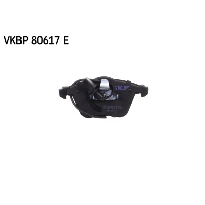 Bilde av SKF VKBP 80617 E Bremseklosser inkl. slitasjevarselkontakt AUDI: A6 C6 Sedan