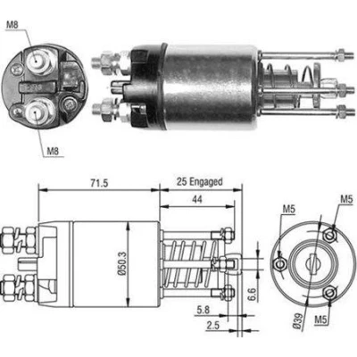 Bilde av MAGNETI MARELLI 940113050460 Magnetbryter, starter