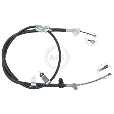 Bilde av Kabel, parkeringsbremse, Høyre bak, subaru trezia, toyota verso s, 4642052330