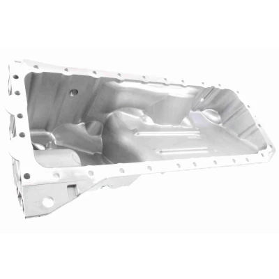 Bilde av VAICO V20 3267 Bunnpanne med oljeplugg uten sensor, hull for oljenivåmåler, oljekartetning, tetningsring Aluminium Original Quality