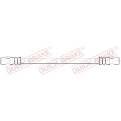 Bilde av QUICK BRAKE 25.061 Bremseslange 103 M10x1 BMW: 5 Touring, Sedan, 7