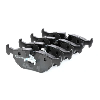 Bilde av BREMBO P 06 013 Bremseklosser klargjort for slitasjeindikator med kolbleklips uten tilbehør BMW: 3 Cabrio, Coupé, Sedan