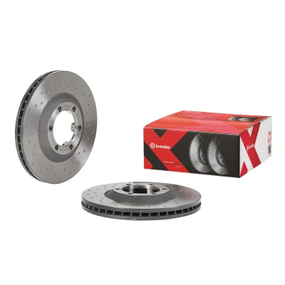 Bilde av BREMBO Bremseskive ISUZU: D Max II Pick up, 1 Pickup 27mm 6 perforert / ventilert 09.B267.1X 8973606770,8973606771,8973606772,8973606780