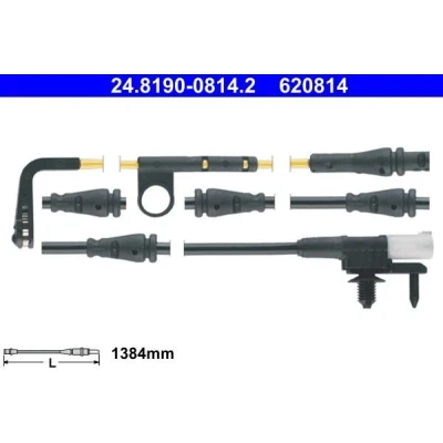 Bilde av ATE 24.8190 0814.2 Bremsebeleggslitasje LAND ROVER: Range Rover Sport, 4