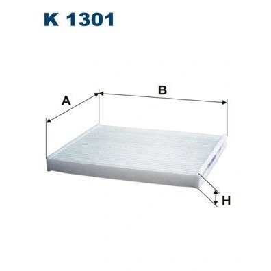 Bilde av FILTRON K 1301 Kupéfilter Partikkelfilter 162 193 19