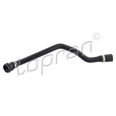 Bilde av TOPRAN 501 552 Radiatorslange nede gummi med tekstilforsterker hurtigkoplinger BMW: 3 Touring, Coupé, Sedan