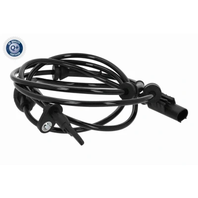 Bilde av VEMO V24 72 0151 ABS sensor høyre bakaksel Q+, original equipment manufacturer quality for kjøretøy med aktiv 2 polet 1660mm 1710mm 12V