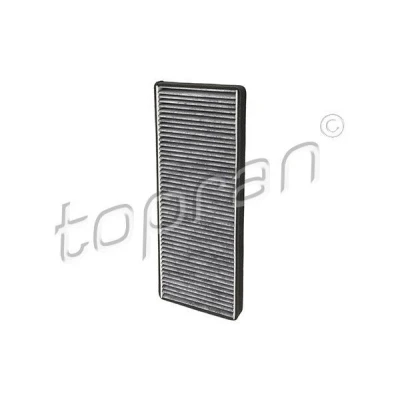 Bilde av TOPRAN 108 409 Kupéfilter Karbonfilter, Filterinnsats, med luktabsorberende virkning 390 152 24 firkantet AUDI: A4 B5 Avant, 80 B4 Sedan, Sedan
