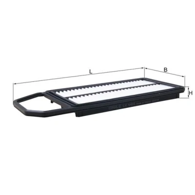 Bilde av MAHLE ORIGINAL LX 4481 Luftfilter 25,5 159 357 Filterinnsats