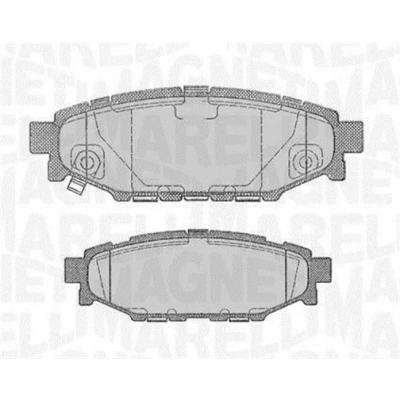 Bilde av Bremseklosser sett, Bakaksel, subaru,toyota, 26696AG010, 26696AG030, 26696AG031, 26696AG050, 26696AG051, 26696FJ000, SU00304097