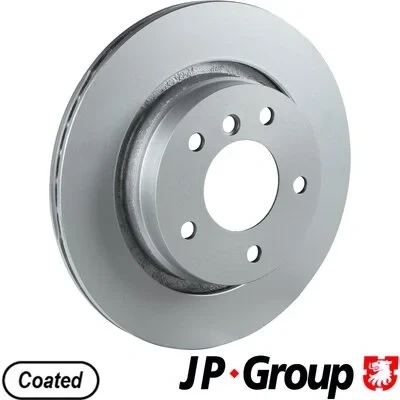 Bilde av JP GROUP 1463203400 Bremseskiver bakaksel 294 19 5 utvendig ventilert belagt BMW: 3 Coupé, Touring, Sedan