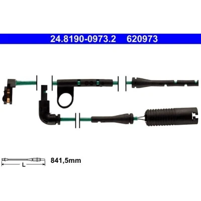 Bilde av ATE 24.8190 0973.2 Bremsebeleggslitasje LAND ROVER: Range Rover 3
