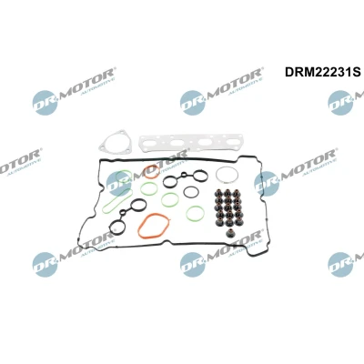 Bilde av DR.MOTOR AUTOMOTIVE Tetningssett, sylindertopp PEUGEOT: 207 Hatchback, MINI: Clubman DRM22231S