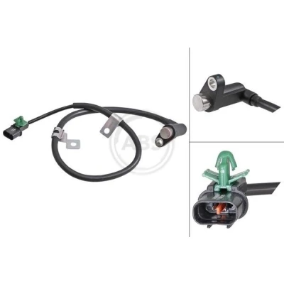 Bilde av A.B.S. 31909 ABS sensor passiv 710 svart