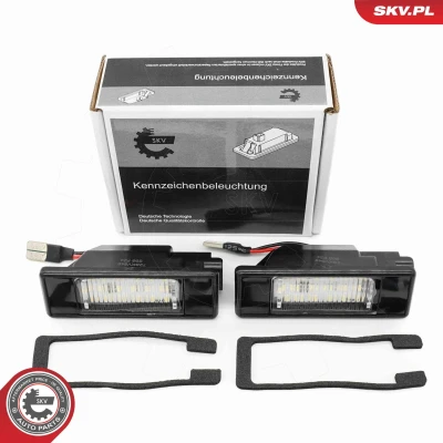 Bilde av Nummerskiltlys, Høyre, Venstre nissan OE 265103BB0A, 265108990A, 26510JD00A