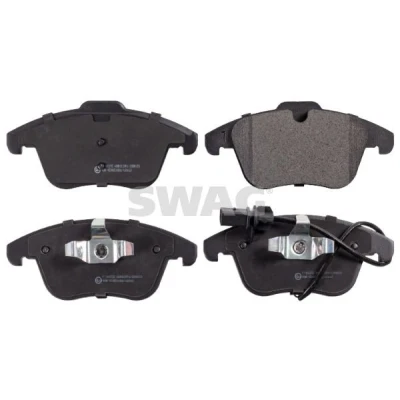 Bilde av SWAG 32 91 6768 Bremseklosser framaksel inkl. slitasjevarselkontakt med kolbleklips AUDI: A4 B8 Avant, Allroad, A5 Sportback