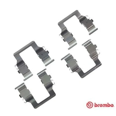 Bilde av BREMBO A 02 201 Tibehørsett, skivebremse belegg MITSUBISHI: Pajero 2, Lancer 6 Limousine, Sport 1 SUV