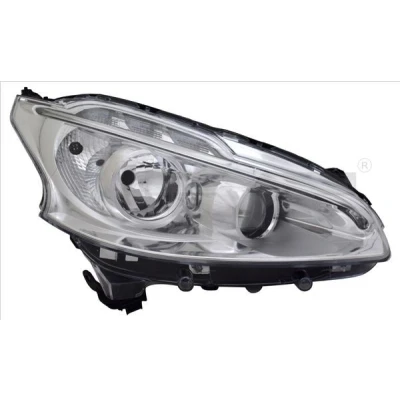 Bilde av TYC 20 14354 16 2 Frontlykter venstre H7/H7, LED med kjørelys for høyrekjøring LED, uten elektromotor PEUGEOT: 208 I Hatchback