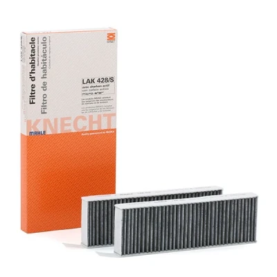 Bilde av MAHLE ORIGINAL LAK 428/S Kupéfilter Karbonfilter 290,0 96 30,0 PEUGEOT: Partner II Van, 3008 I, Tepee, CITROËN: Berlingo Van